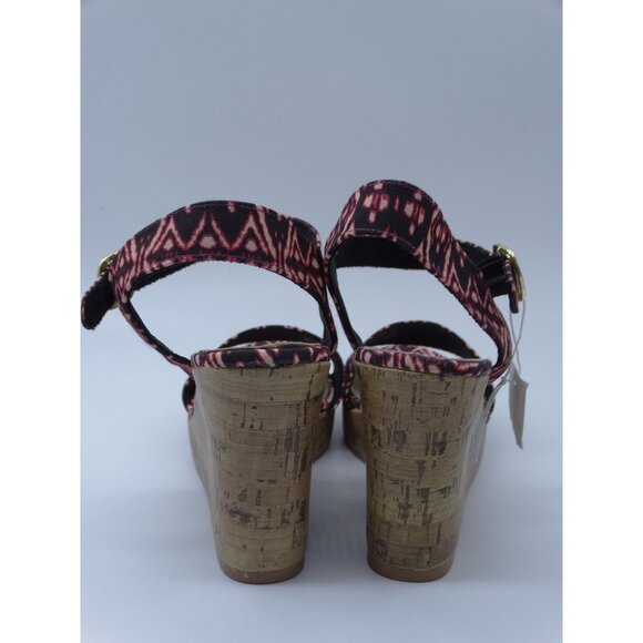 Christian Siriano for Payless Wedge Sandals Women's Size 10 Open Toe Heels - Picture 6 of 7